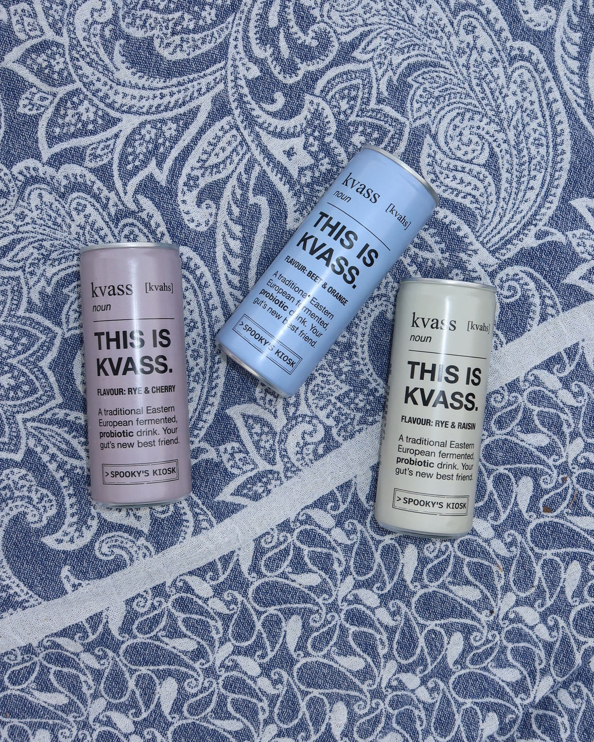 Kvass cans 