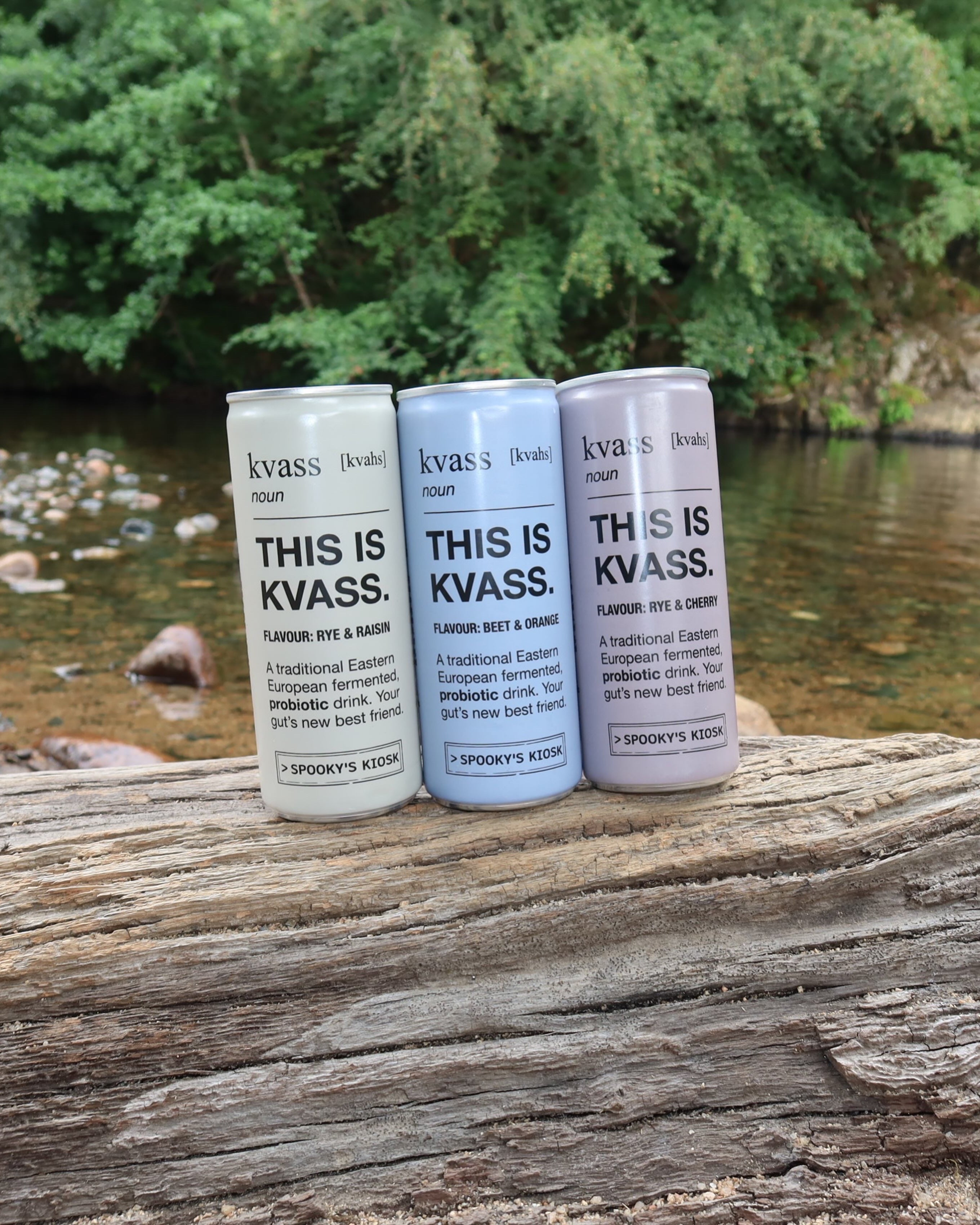 Spooky's Kiosk Probiotic Trilogy Kvass | 12 x 250ml
